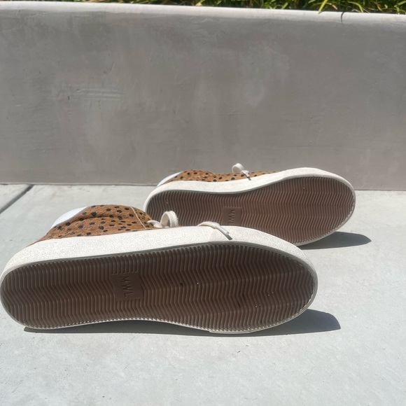 Madewell Cheetah Print High Top Sneakers - Picture 5 of 6